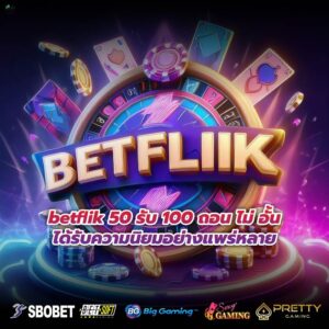 betflik 50 รับ 100 ถอน ไม่ อั้นได้รับความนิยมอย่างแพร่หลาย